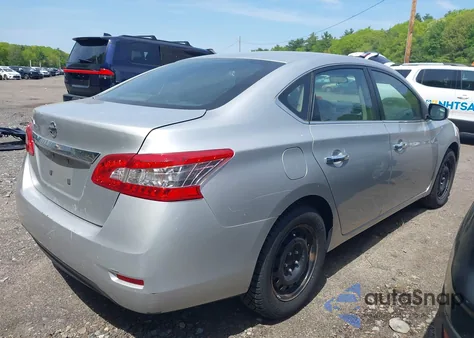 2015 Nissan Sentra S from USA, damaged, VIN 3N1AB7AP4FY252158